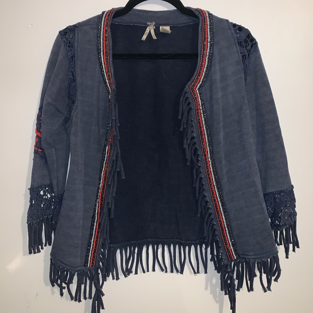 BKE Women’s Shrug with Beading Details